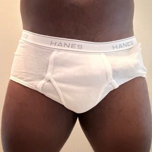 Hanes White Underwear